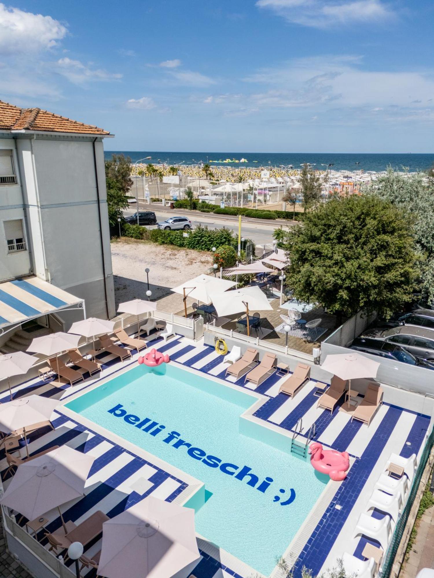 Hotel Belvedere Rimini Kültér fotó