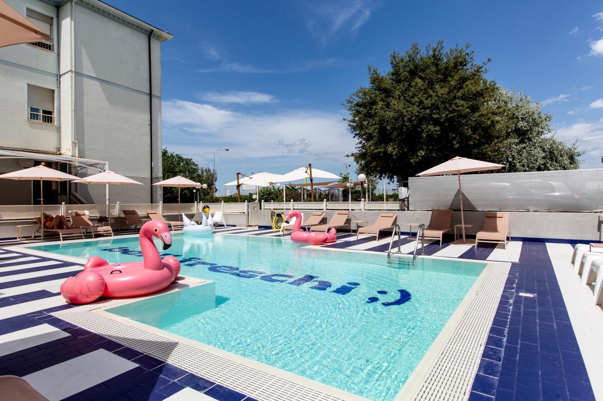 Hotel Belvedere Rimini Kültér fotó
