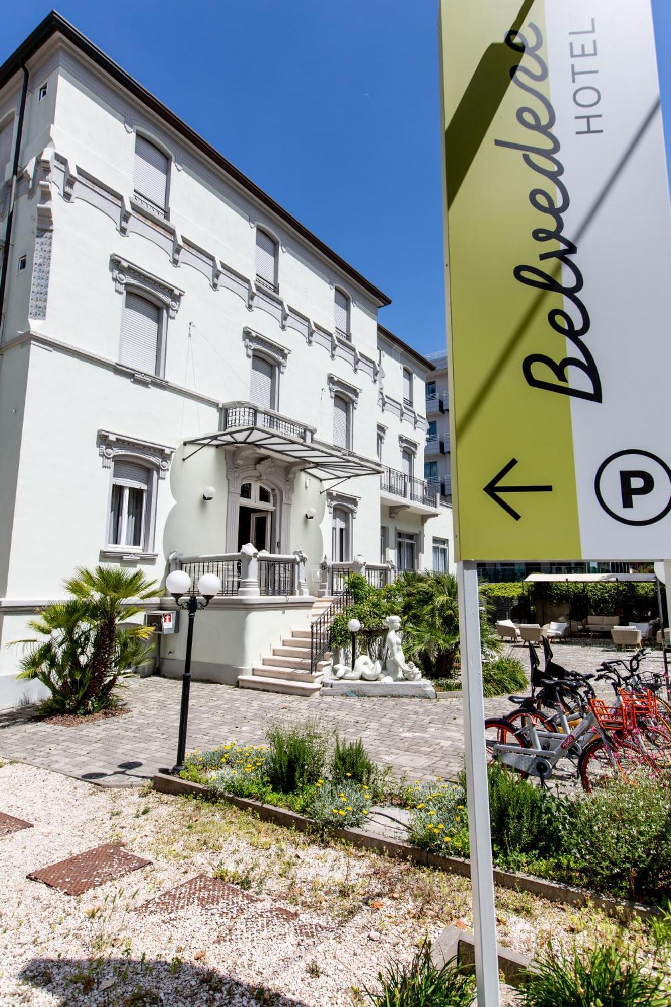 Hotel Belvedere Rimini Kültér fotó
