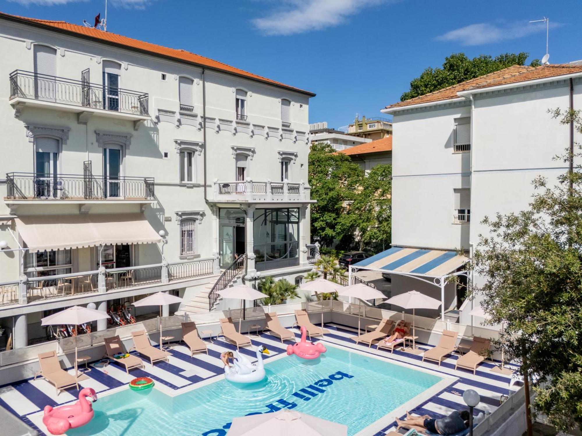 Hotel Belvedere Rimini Kültér fotó
