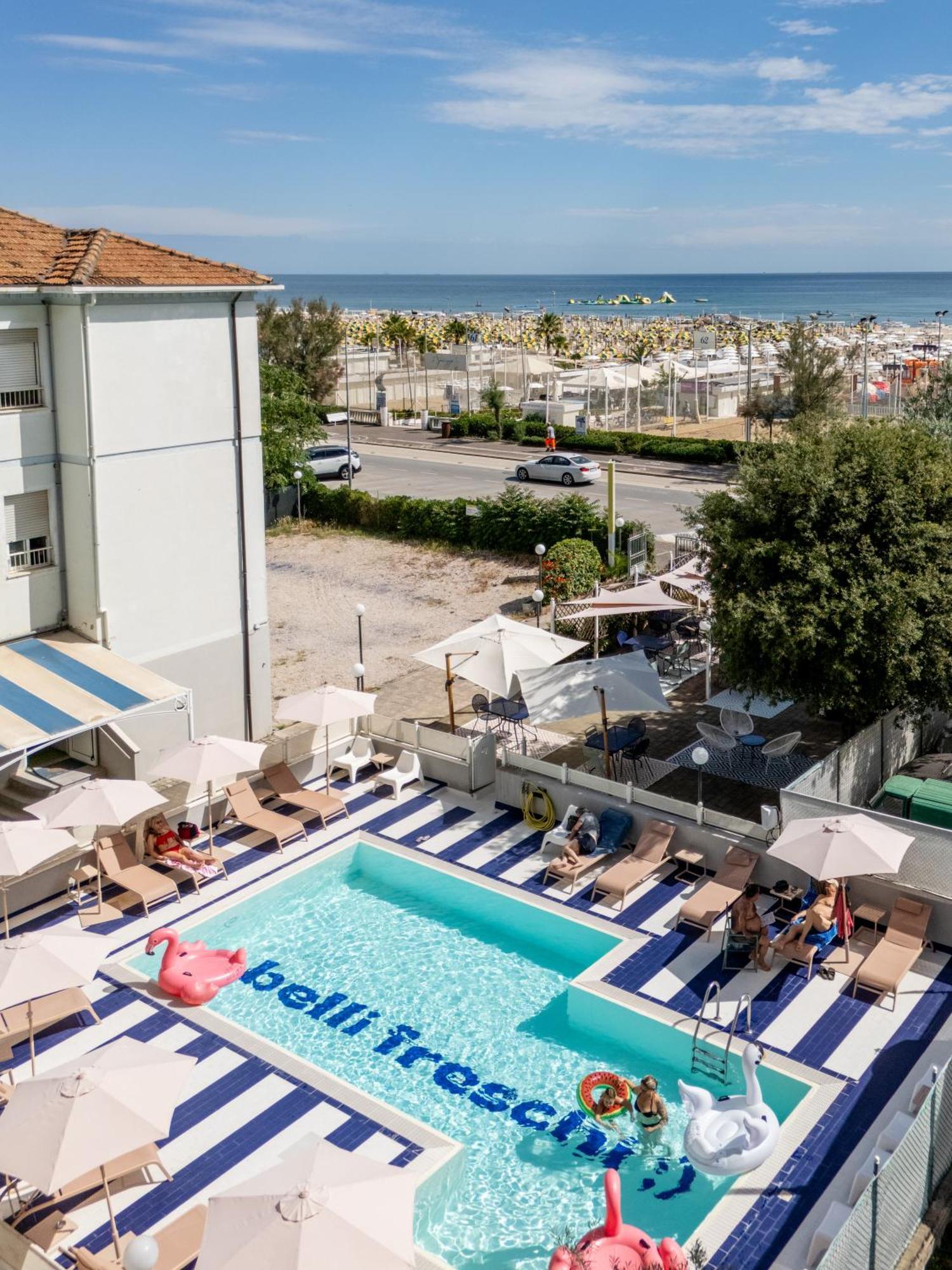Hotel Belvedere Rimini Kültér fotó