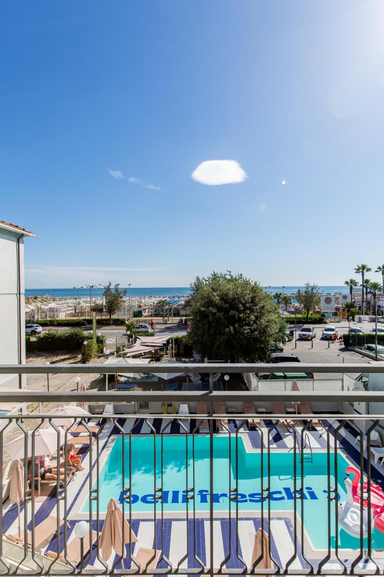 Hotel Belvedere Rimini Kültér fotó